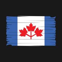 vecteur de drapeau du canada