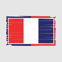 vecteur de drapeau france