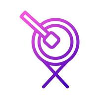bedug tambour icône violet rose style Ramadan illustration vecteur élément et symbole parfait.