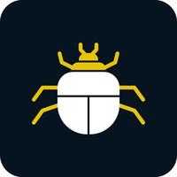 scarabée vecteur icône conception
