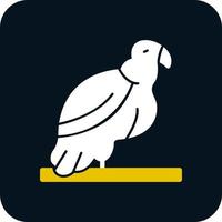 vautour vecteur icône conception