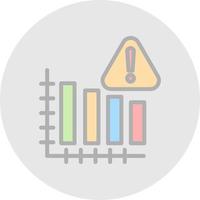 conception d'icône de vecteur de mauvaise critique