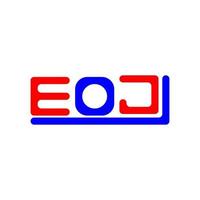 eoj lettre logo Créatif conception avec vecteur graphique, eoj Facile et moderne logo.