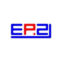 epz lettre logo Créatif conception avec vecteur graphique, epz Facile et moderne logo.