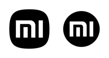 mi, xiaomi logo, mi, xiaomi icône gratuit vecteur