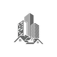 logo immobilier vecteur