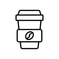 café icône pour votre site Internet conception, logo, application, ui. vecteur