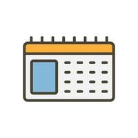 calendrier icône pour votre site Internet conception, logo, application, ui. vecteur