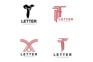 logo de lettre t, vecteur de style lettre moderne, conception adaptée aux marques de produits avec lettre t