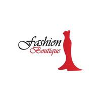 magnifique robe femme logo Facile Créatif pour boutique mode magasin logo vecteur