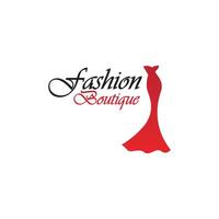 magnifique robe femme logo Facile Créatif pour boutique mode magasin logo vecteur