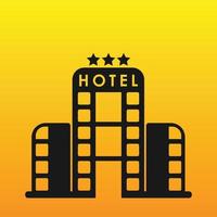 Hôtel logo vecteur