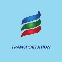 gratuit vecteur transport logo conception pack