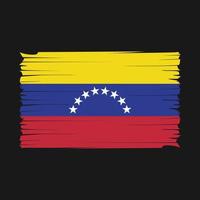 vecteur de brosse drapeau venezuela