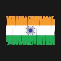 vecteur de drapeau indien