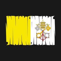 vecteur de drapeau du vatican