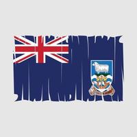Falkland drapeau vecteur