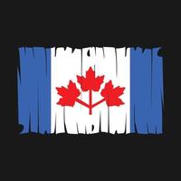 vecteur de drapeau du canada