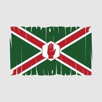 nord Irlande drapeau vecteur