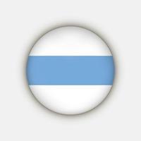 drapeau tucuman. provinces argentines. illustration vectorielle. vecteur