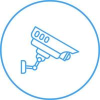 icône de vecteur de vidéosurveillance