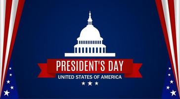 content du président journée Etats-Unis caractères modèle. vecteur illustration. adapté pour affiche, bannières, Contexte et salutation carte.