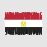 vecteur de drapeau egypte