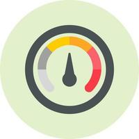 icône de vecteur de compteur de vitesse