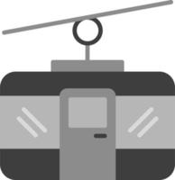 icône de vecteur de téléphérique