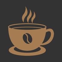 café tasse icône. café temps symbole. plat style vecteur illustration pour café nourriture et breuvages conception élément