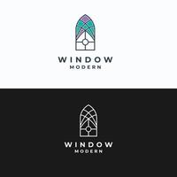 modèle vectoriel de logo windows