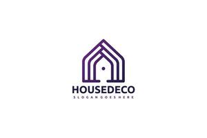 Logo de décoration de maison