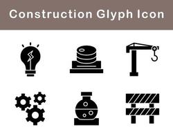 jeu d'icônes vectorielles de construction vecteur