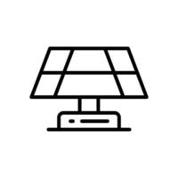 solaire panneau icône pour votre site Internet conception, logo, application, ui. vecteur