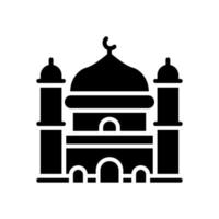 mosquée icône pour votre site Internet conception, logo, application, ui. vecteur