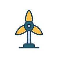 Moulins à vent icône pour votre site Internet conception, logo, application, ui. vecteur