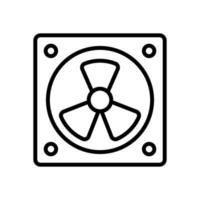 ventilateur icône pour votre site Internet conception, logo, application, ui. vecteur