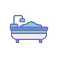 baignoire icône pour votre site Internet conception, logo, application, ui. vecteur