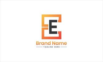 ee logo. ee conception. ee lettre logo conception. initiale lettre ee lié monogramme logo. pro vecteur