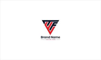 Triangle etf lettre logo conception. moderne fte Créatif initiales lettre logo concept. Créatif etf lettre conception. pro vecteur