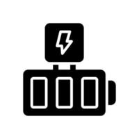 batterie icône pour votre site Internet conception, logo, application, ui. vecteur