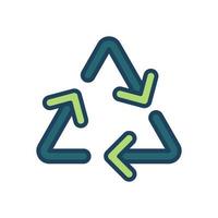 recycler icône pour votre site Internet conception, logo, application, ui. vecteur