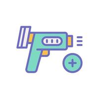 thermo pistolet icône pour votre site Internet conception, logo, application, ui. vecteur