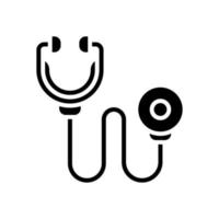 stéthoscope icône pour votre site Internet conception, logo, application, ui. vecteur