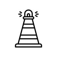 circulation cône icône pour votre site Internet conception, logo, application, ui. vecteur