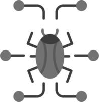 numérique virus vecteur icône