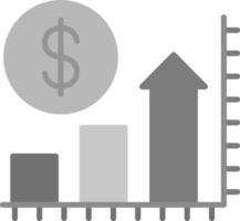 prix en augmentant vecteur icône