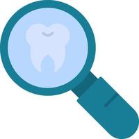 dentaire vérification vecteur icône