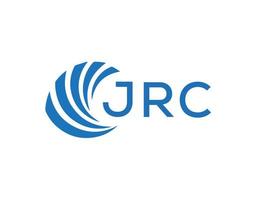 jrc abstrait affaires croissance logo conception sur blanc Contexte. jrc Créatif initiales lettre logo concept. vecteur