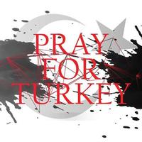 prier pour Turquie, vecteur illustration bannière, abstrait dinde Publier conception